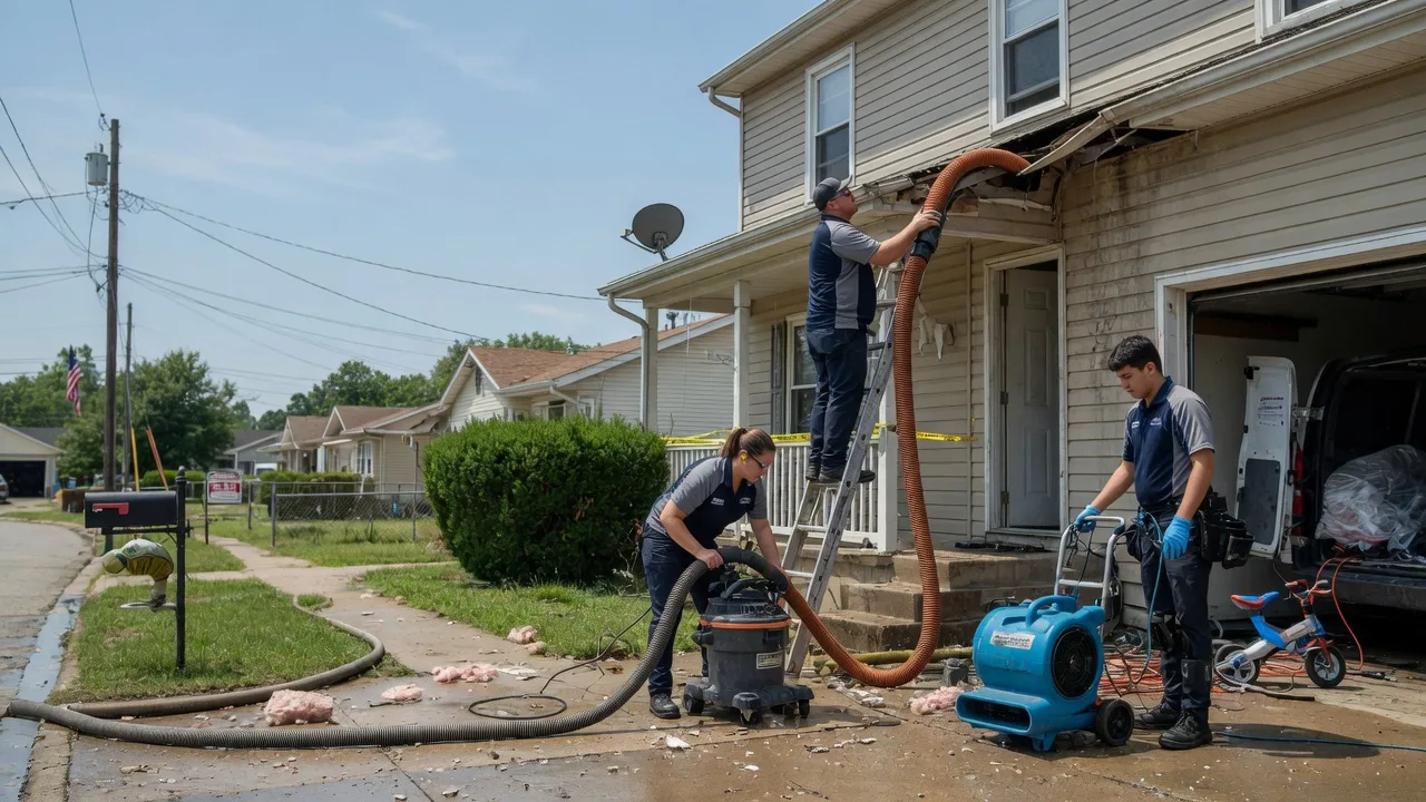 Water Damage Restoration in Bentley, MI near me